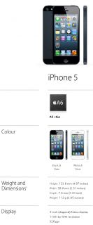 APPLE iPHONE 5 BLACK 64GB FACTORY UNLOCKED SEALED AUSLUCK