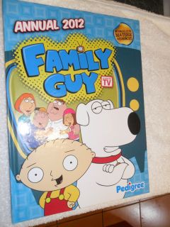 FAMILY GUY ANNUAL 2012 PETER GRIFFIN LOIS BRIAN STEWIE CHRIS MEG IN