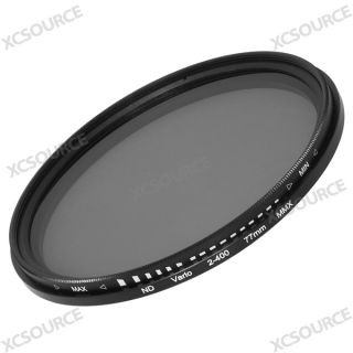 77mm ND Fader Adjustable Variable Filter for Canon 5D 60D 600D 550D