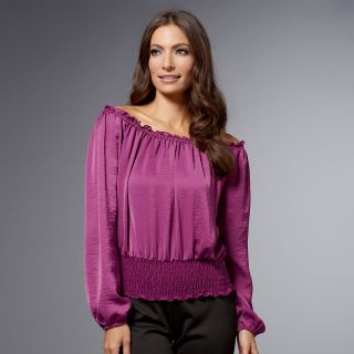 136 555 curations with stefani greenfield silky peasant top rating 23