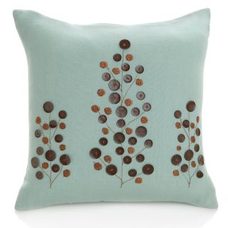 134 091 tree of life embroidered accent pillow note customer pick