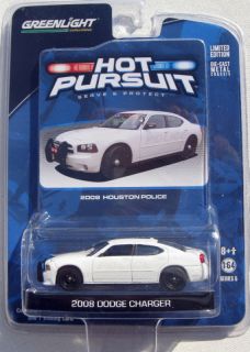 GREENLIGHT HOT PURSUIT S5 2008 CHARGER HOUSTON TX STATE POLICE