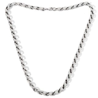 141 183 men s stainless steel wishbone link 24 necklace rating 2 $ 29