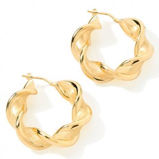 150 658 technibond electroform twist hoop earrings rating 8 $ 69 90 or