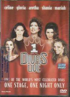 DVD VH1 Divas Live Gloria Estefan Shania Twain Aretha
