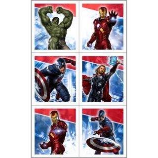 Avengers Party Supplies Stickers Autocollants Adhesivos