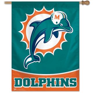 162 726 football fan nfl vertical flag dolphins rating 2 $ 26 95