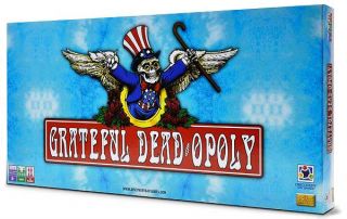  is a Brand New Sealed in Plastic Grateful Dead   Opoly Monopoly Game