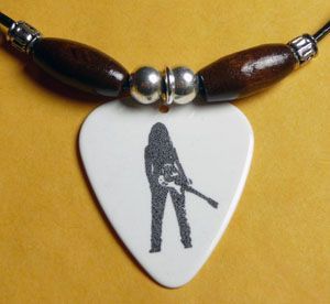 Melissa Etheridge Guitar Pick Necklace
