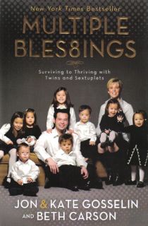 NEW Parenting & Family Hardcover Multiple Blessings   Jon & Kate