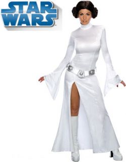 Womens Large 10 14 Sexy Star Wars Princess Leia Costume