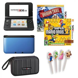 Electronics Gaming Nintendo 3DS Systems Nintendo 3DS XL Blue 3D