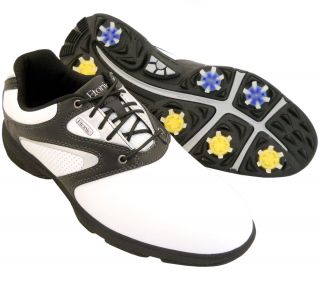 NEW Mens Etonic Lite Tech III Golf Shoes WHTE BLACK Size 9 5 WIDE
