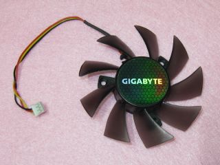 75mm GIGABYTE ATI NVIDIA Video Card Cooler Fan Replacement 40mm 3Pin