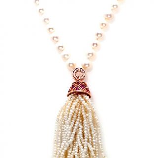 Jewelry Necklaces Strand Yours by Loren Gem and Cultured Pearl
