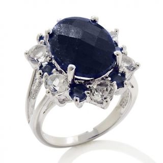 166 085 colleen lopez corundum and gemstone sterling silver ring