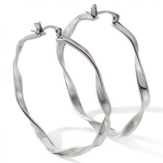 165 185 stately steel stately steel twisted polished and brushed hoop
