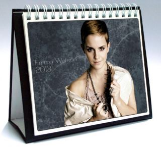 Emma Watson 2013 Desktop Holiday Calendar Harry Potter Hermione