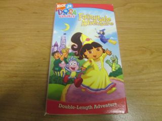 Dora The Explorer Fairytale Adventure VHS Video Nick Jr