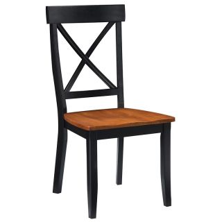 House Beautiful Marketplace Black Dining Side Chairs   2 pack