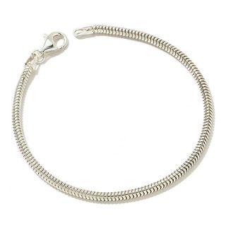 191 229 charming silver inspirations sterling silver snake chain add a