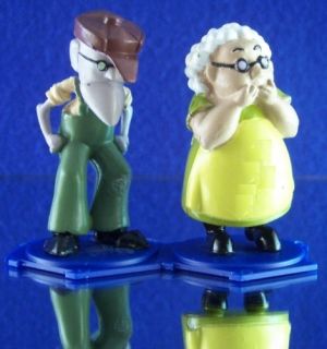  Figures Elderly Farmers Muriel Eustace Courage The Cowardly Dog