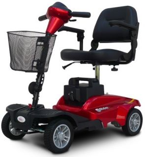 New EV Rider Minirider Metallic Red Electric Power Chair Disassembling