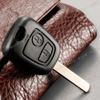 Botón Carcasa Del Mando Para Llave de Coche Peugeot 107 207 307 2B
