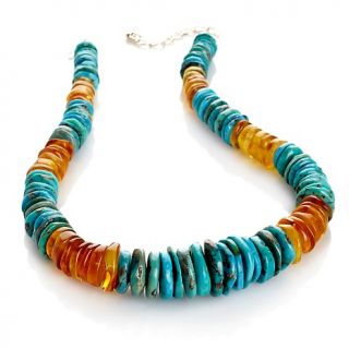 175 296 mine finds by jay king jay king turquoise and amber beaded