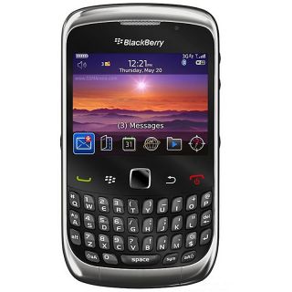 BlackBerry Curve 9300 Unlocked GSM Bluetooth Camera Phone   Black at