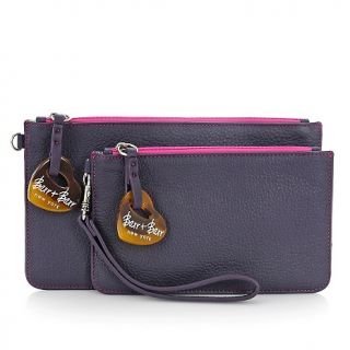 203 439 barr barr leather pouch set with wristlet strap rating be the
