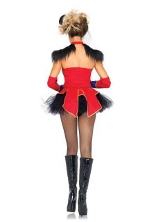  Burlesque Dancer Tutu Skirt Outfit Womens Halloween Costume