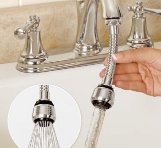 NEW ~ Flexible Kitchen Bathroom Sink Extender Sprayer Faucet