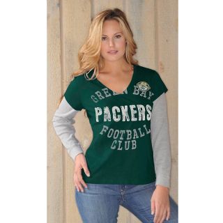 199 041 football fan nfl 4her run shoot layered tee packers note