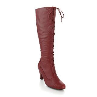 Shoes Boots Knee High Boots theme® Lace Up Leather Tall Boot