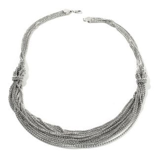 204 991 michael anthony jewelry sterling silver knotted multi chain 18
