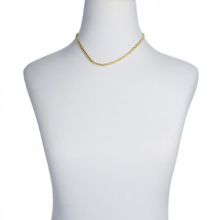 Michael Anthony Jewelry® 10K Yellow Gold Double Rope Chain 18 Neckla