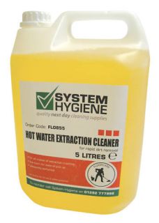 System Hygiene Hot Water Extraction Cleaner 5LTR