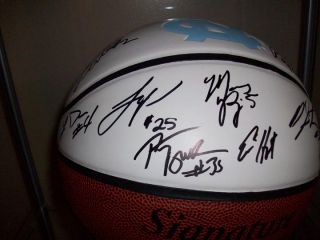 North Carolina Tar Heels UNC 2012 2013 Team Signed Autographed