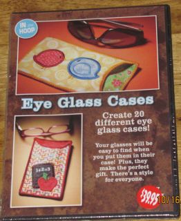 Eye Glass Cases Machine Embroidery Machine In The Hoop Dakota