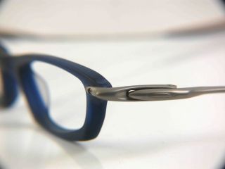 New Oakley RX Eyeglasses Frame Prescription WHY2 Vision Care Dark Blue