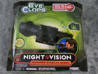 Eye Clops Night Vision Infrared Stealth Scope Jakks Pacific