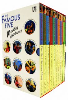 Enid Blyton Famous Five Series 10 Books Box Set Pack BN