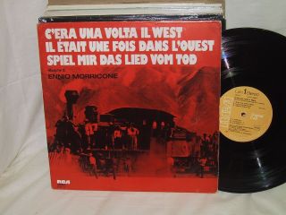 ENNIO MORRICONE Cera Una Volta Il West LP M  ITAL 1968 Italy orig RCA