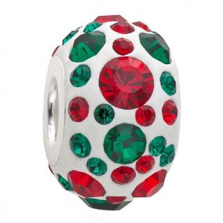 222 281 charming silver inspirations red and green kaleidoscope