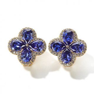 201 233 jean dousset absolute 8 88ct pear shaped tanzanite color