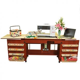 208 470 arrow bertha sewing table cherry rating be the first to write
