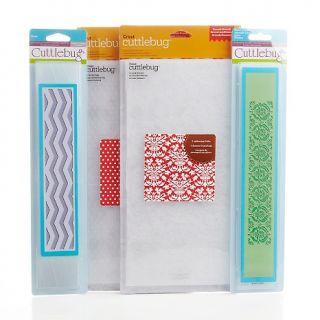 240 016 cuttlebug large embossing folders and borders set rating be