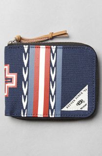 10 Deep The Stacks Wallet in Navy Concrete