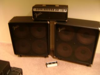 FENDER ROC PRO FULL STACK GREAT CONDITION 4x12 cabinet 4 x 12